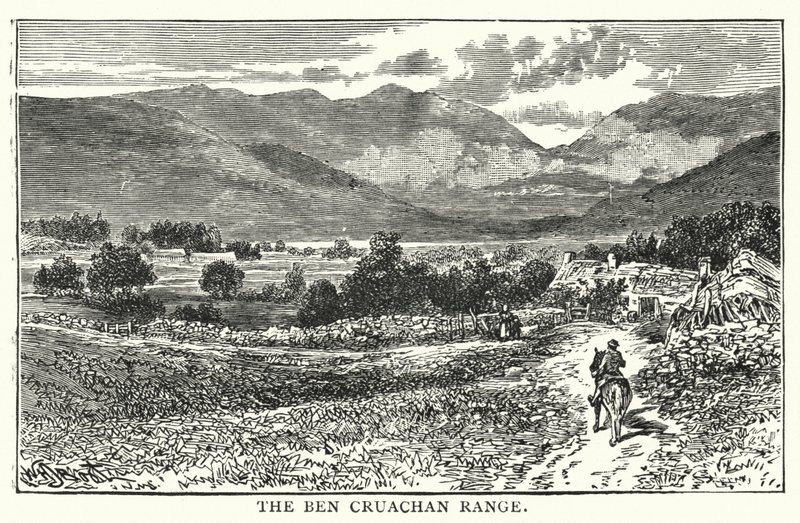Ben Cruachan Range (gravering) av English School