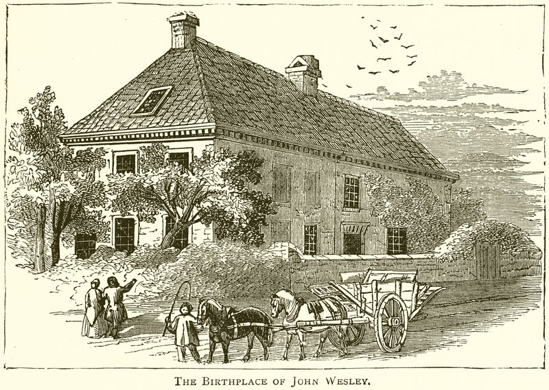 Fødestedet til John Wesley av English School