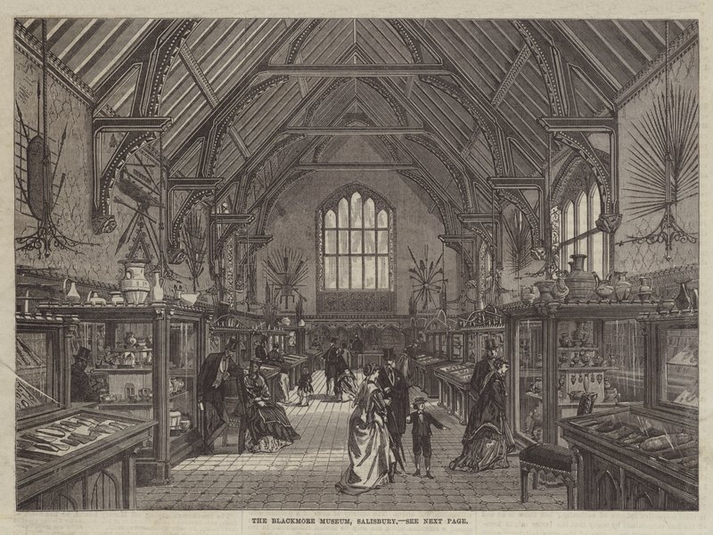 Blackmore Museum, Salisbury (gravering) av English School
