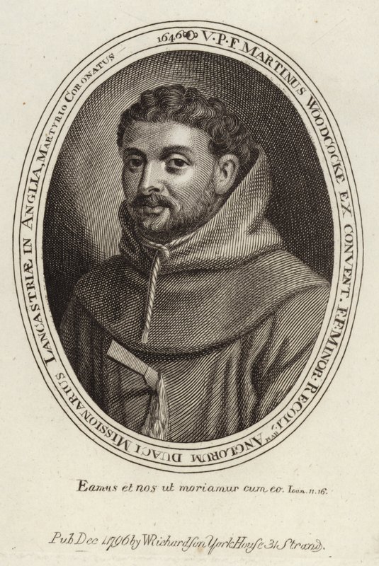 Den salige John Woodcock av English School