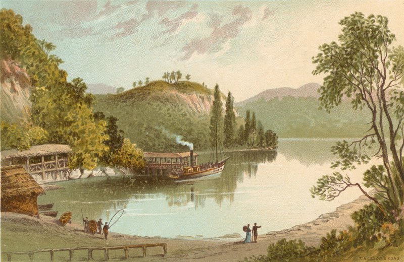Båthuset - Loch Katrine av English School