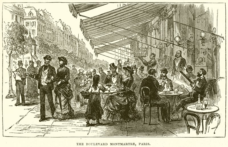 Boulevard Montmartre, Paris av English School