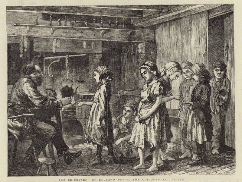 The Brickyards of England - Paying the Children av English School