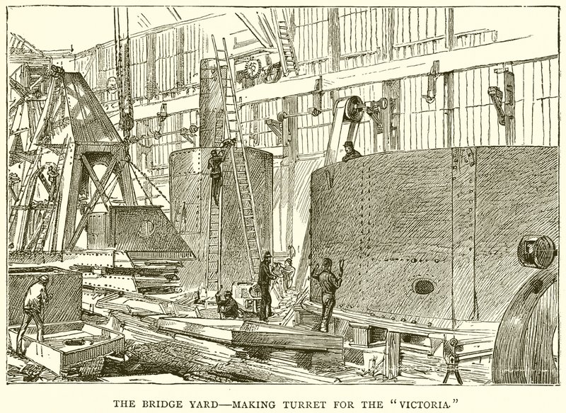 The Bridge Yard - å lage turret for Victoria av English School