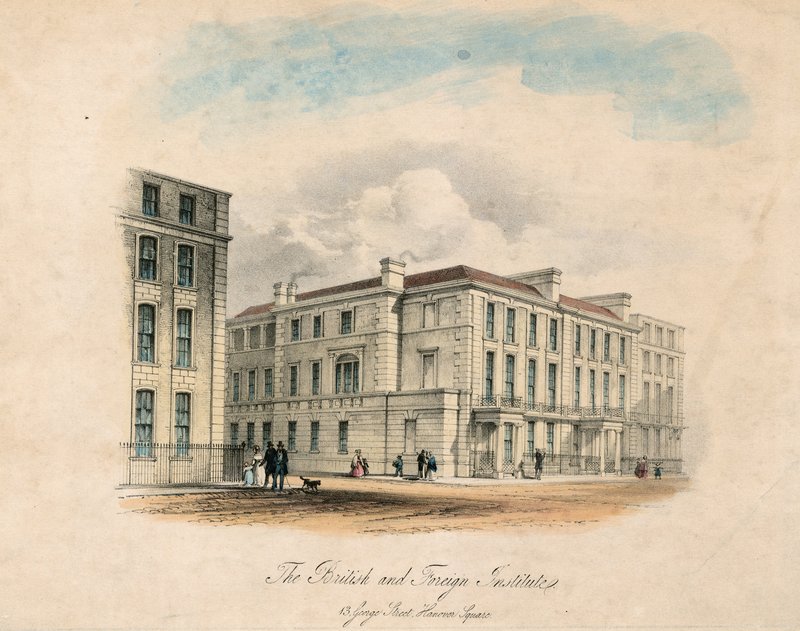 British and Foreign Institute, 13 George Street, Hanover Square av English School