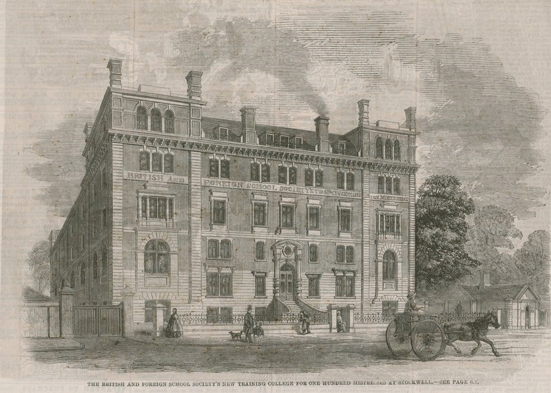The British and Foreign School Societys nye treningsskole av English School