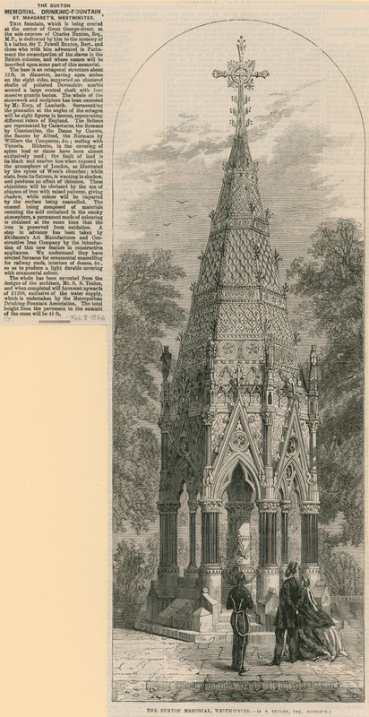 The Buxton Memorial Drinking Fountain, St Margarets Westminster av English School