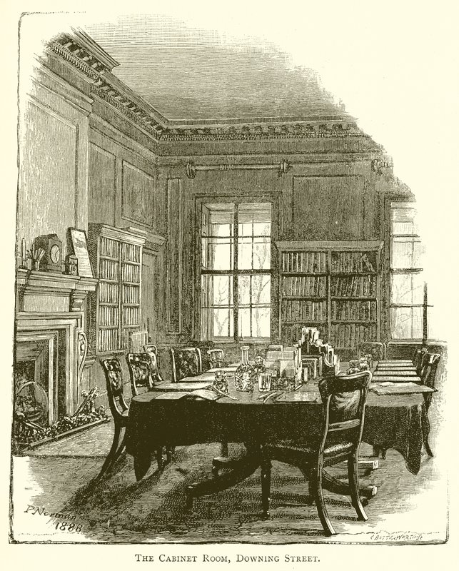 The Cabinet Room, Downing Street av English School