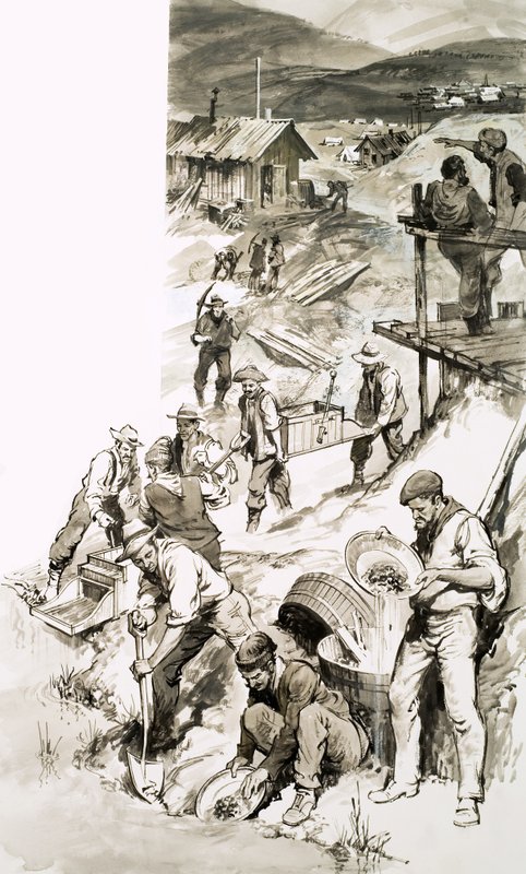 California Gold Rush av English School