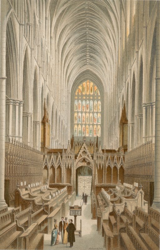 Koret, Westminster Abbey av English School