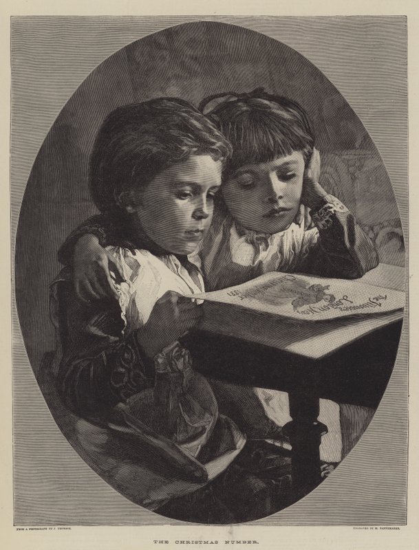 Julenummeret (gravering) av English School