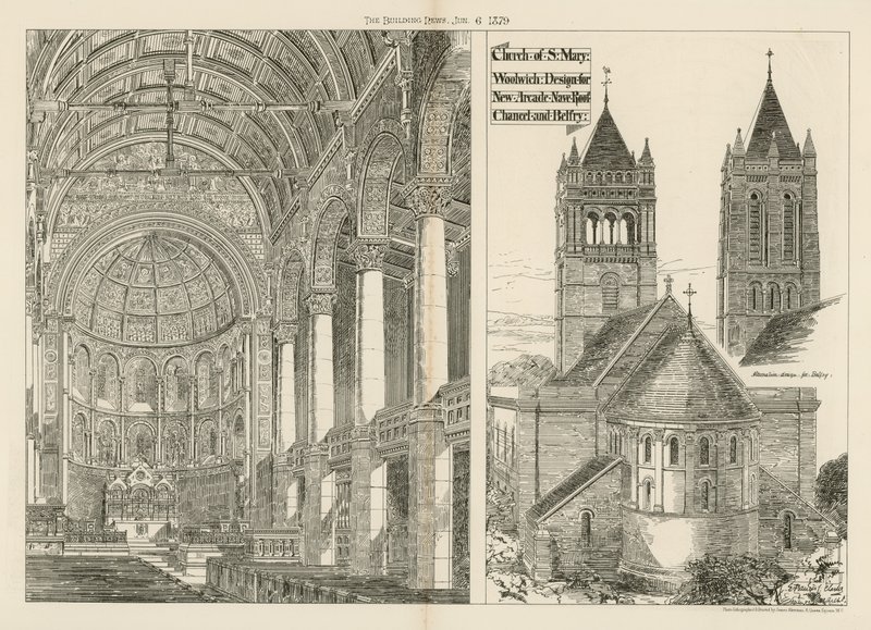 Church of St Mary i Woolwich av English School