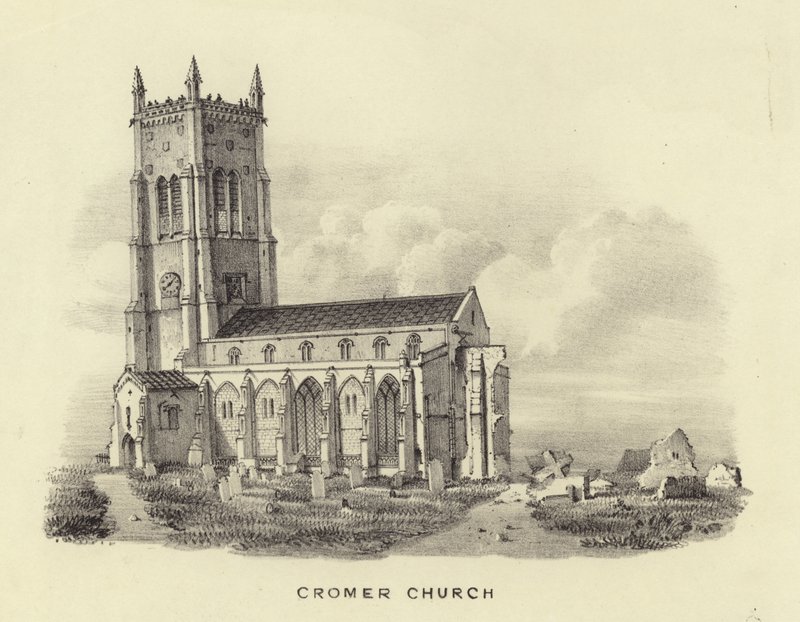 Kirken St Peter og St Paul i Cromer av English School