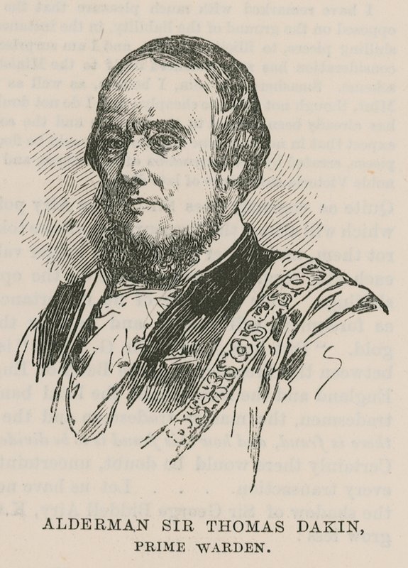 The City Guilds: The Fishmongers Company: Alderman Sir Thomas Dakin, Prime Warden av English School