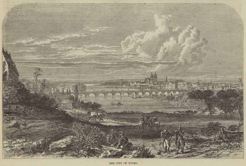 The City of Tours (gravering) av English School