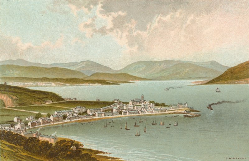 The Clyde ovenfra Gourock av English School