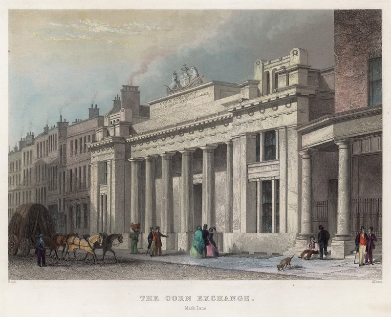 The Corn Exchange, Mark Lane, London av English School