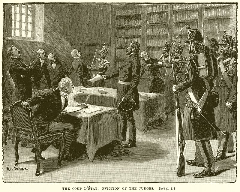 The Coup Detat: Utkastelse av dommerne av English School