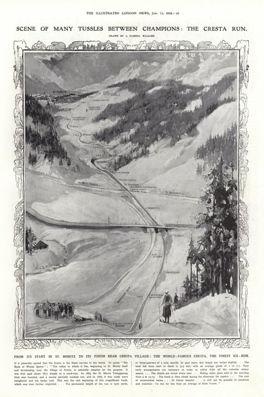 Cresta Run, St Moritz, Sveits av English School
