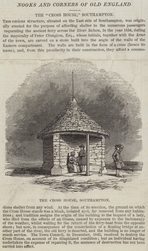 "Cross House", Southampton (gravering) av English School