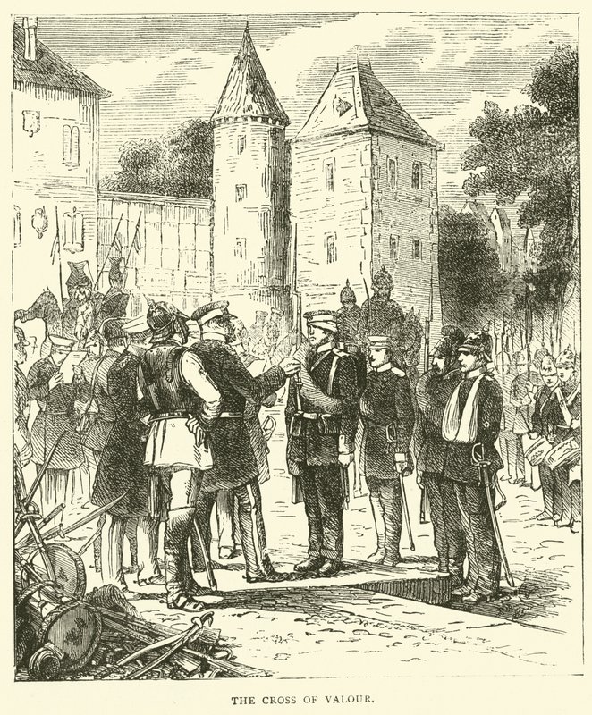 The Cross of Valour, september 1870 av English School