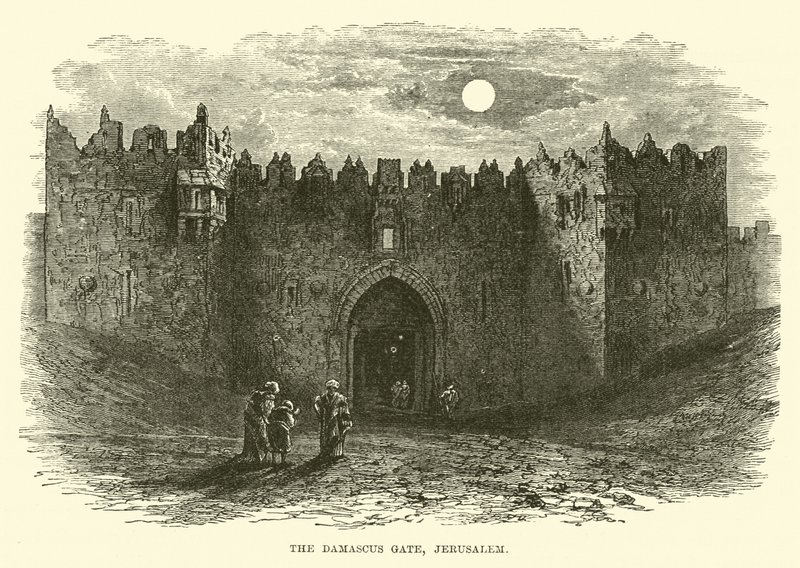 Damaskus-porten, Jerusalem av English School