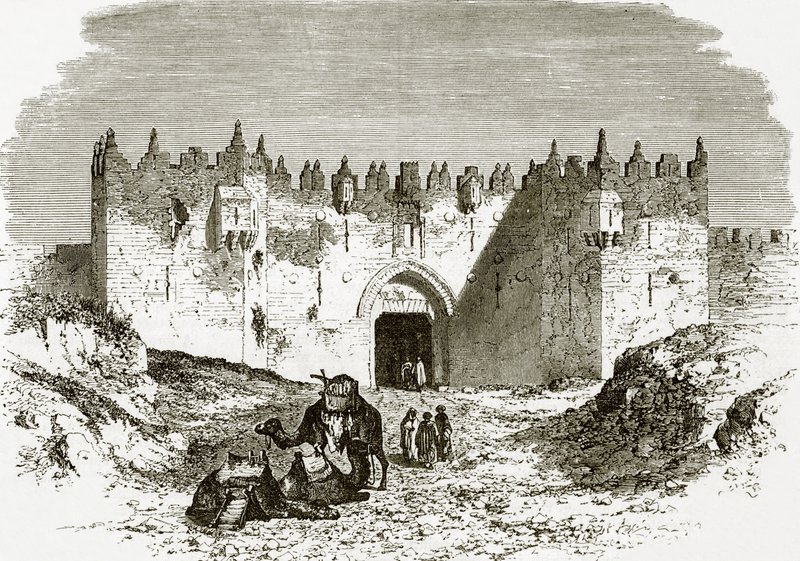 Damaskus-porten, Jerusalem av English School