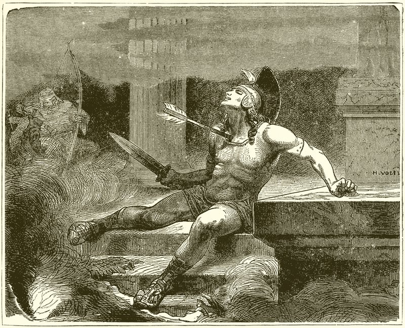 Alkibiades død av English School