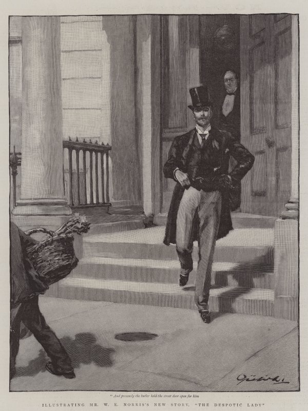 The Despotic Lady (gravering) av English School