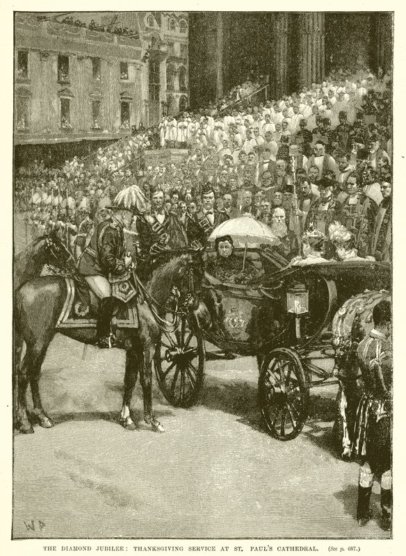 The Diamond Jubilee: Thanksgiving-gudstjeneste ved St. Pauls Cathedral av English School
