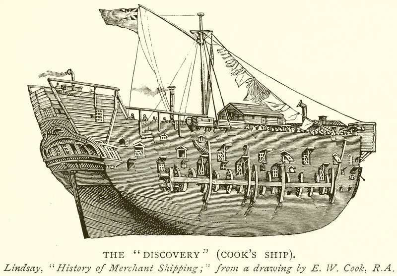 The Discovery (Cooks Ship) av English School