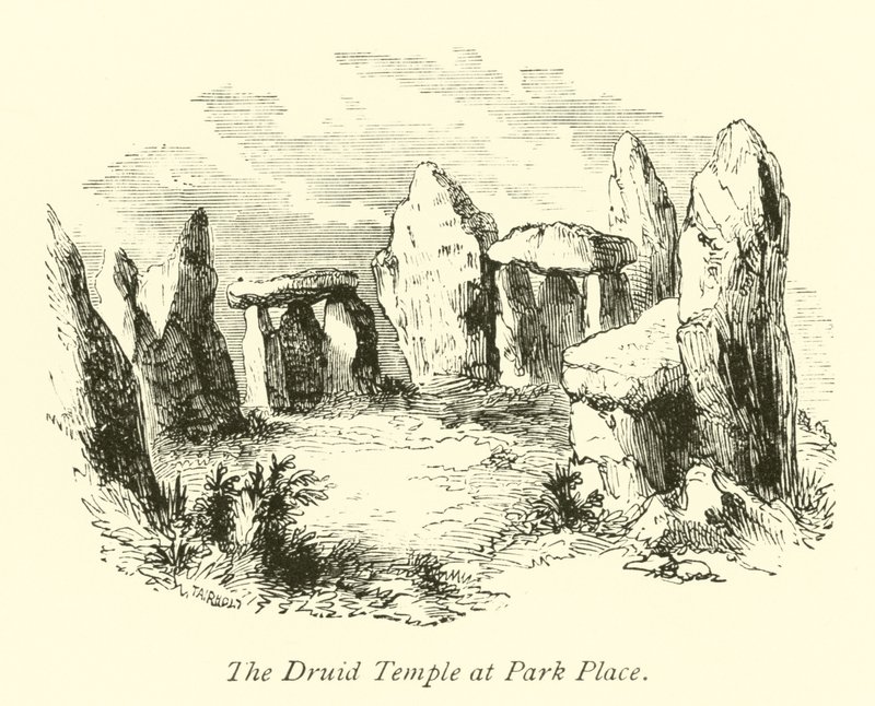 Druid Temple på Park Place av English School