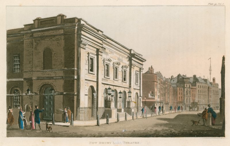 Drury Lane Theatre, London av English School