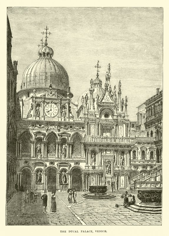 Hertugpalasset, Venezia av English School
