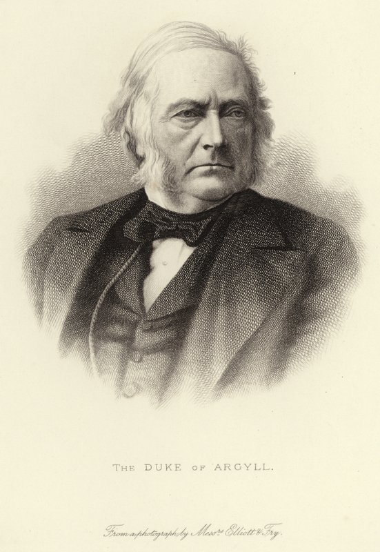 Hertugen av Argyll (1823 - 1900) av English School