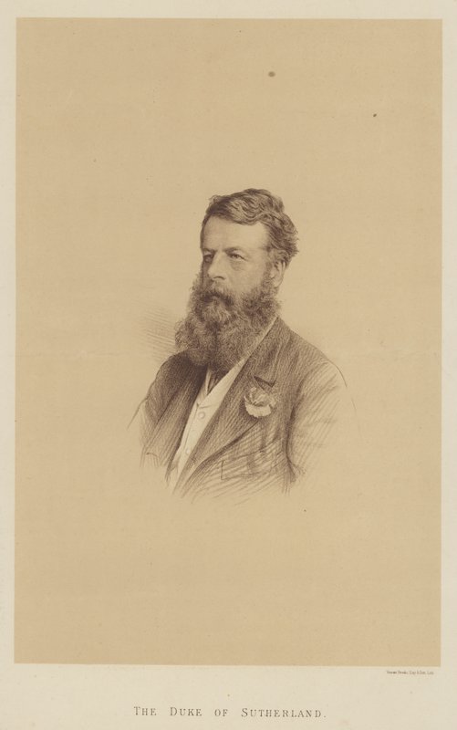 Hertugen av Sutherland (litho) av English School