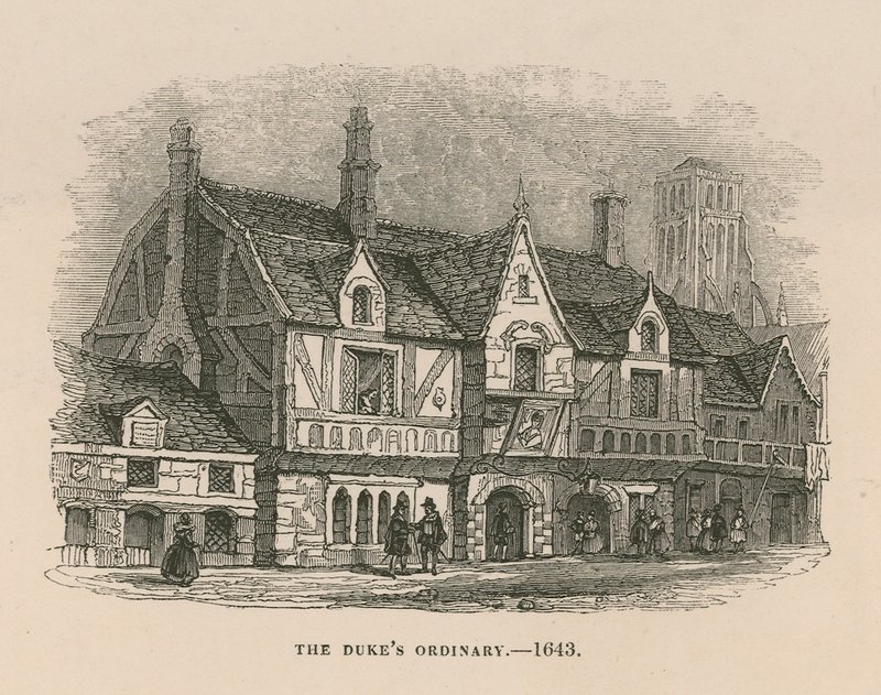 The Dukes Ordinary, 1643 av English School