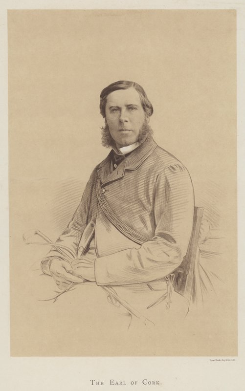 Jarlen av Cork (litho) av English School