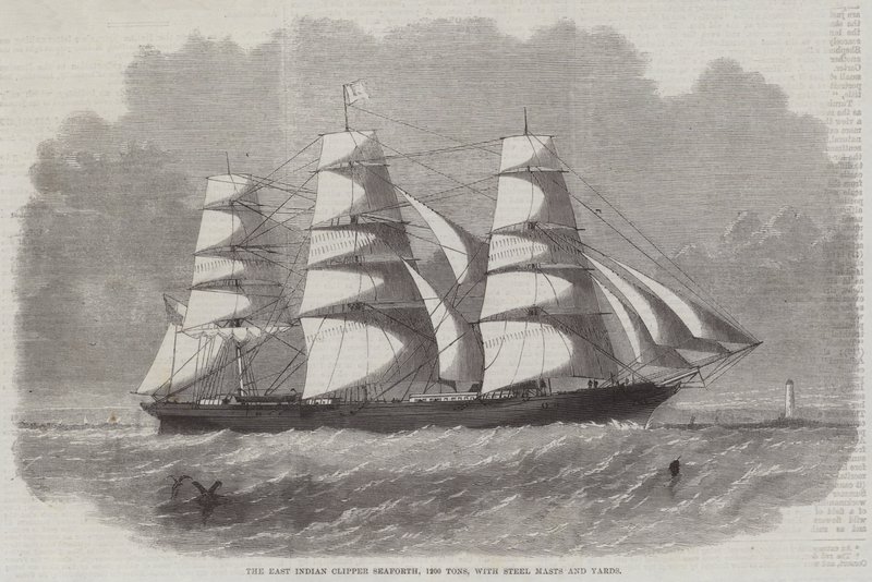 Den østindiske Clipper Seaforth av English School