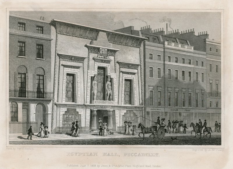 Den egyptiske hallen, Piccadilly av English School