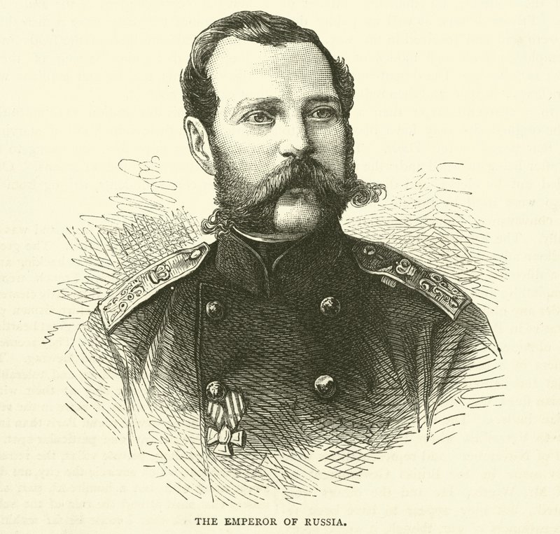 Keiseren av Russland, november 1870 av English School