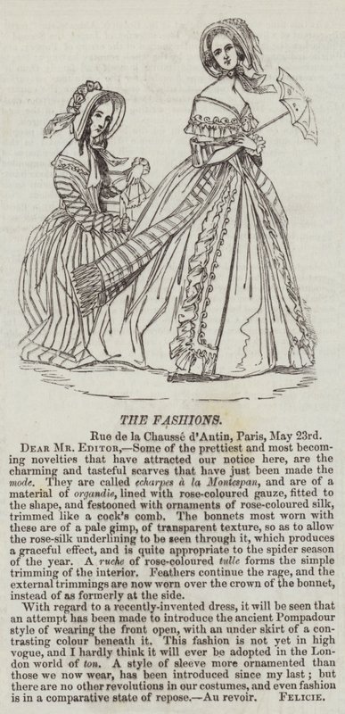 The Fashions (gravering) av English School