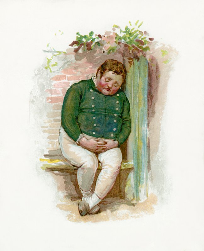 The Fat Boy, Pickwick Papers av English School