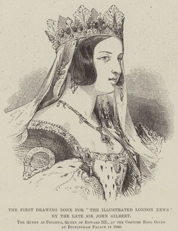 Den første tegningen laget for "The Illustrated London News" av avdøde Sir John Gilbert (gravering) av English School