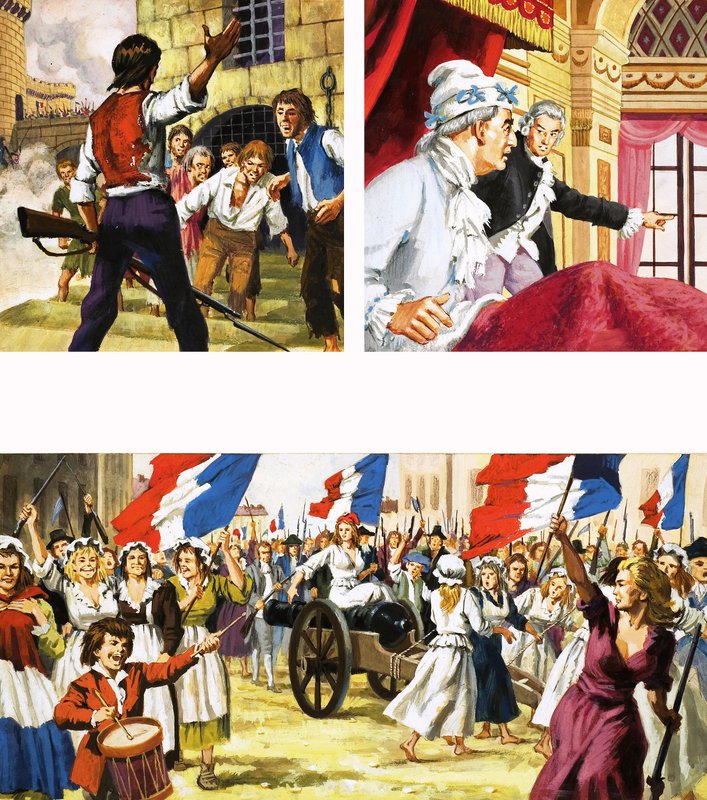 Den franske revolusjon av English School