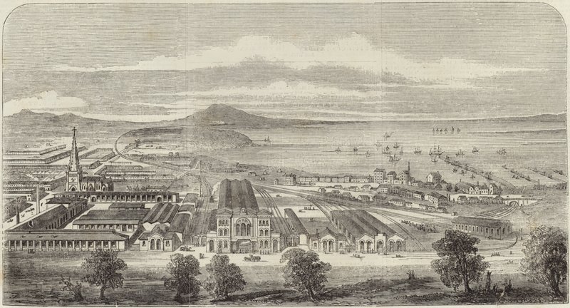 Geelong og Melbourne Railway av English School
