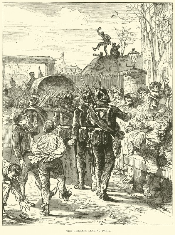 Tyskerne forlot Paris, mars 1871 av English School