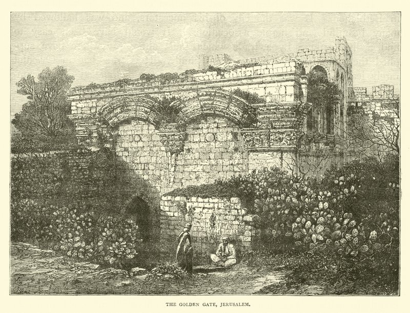 Den gyldne port, Jerusalem av English School