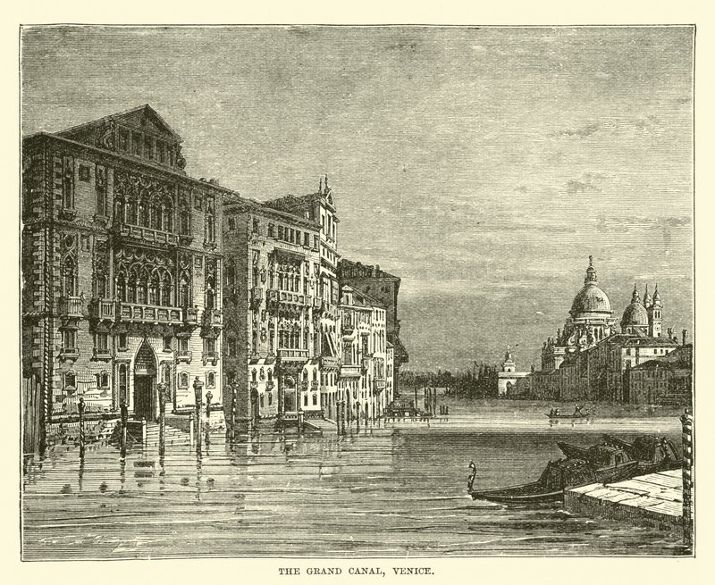 Canal Grande, Venezia av English School