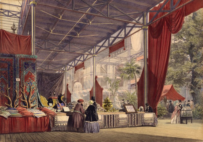 Den store utstillingen 1851, Tyrkia nr. 1 (farget gravering) av English School